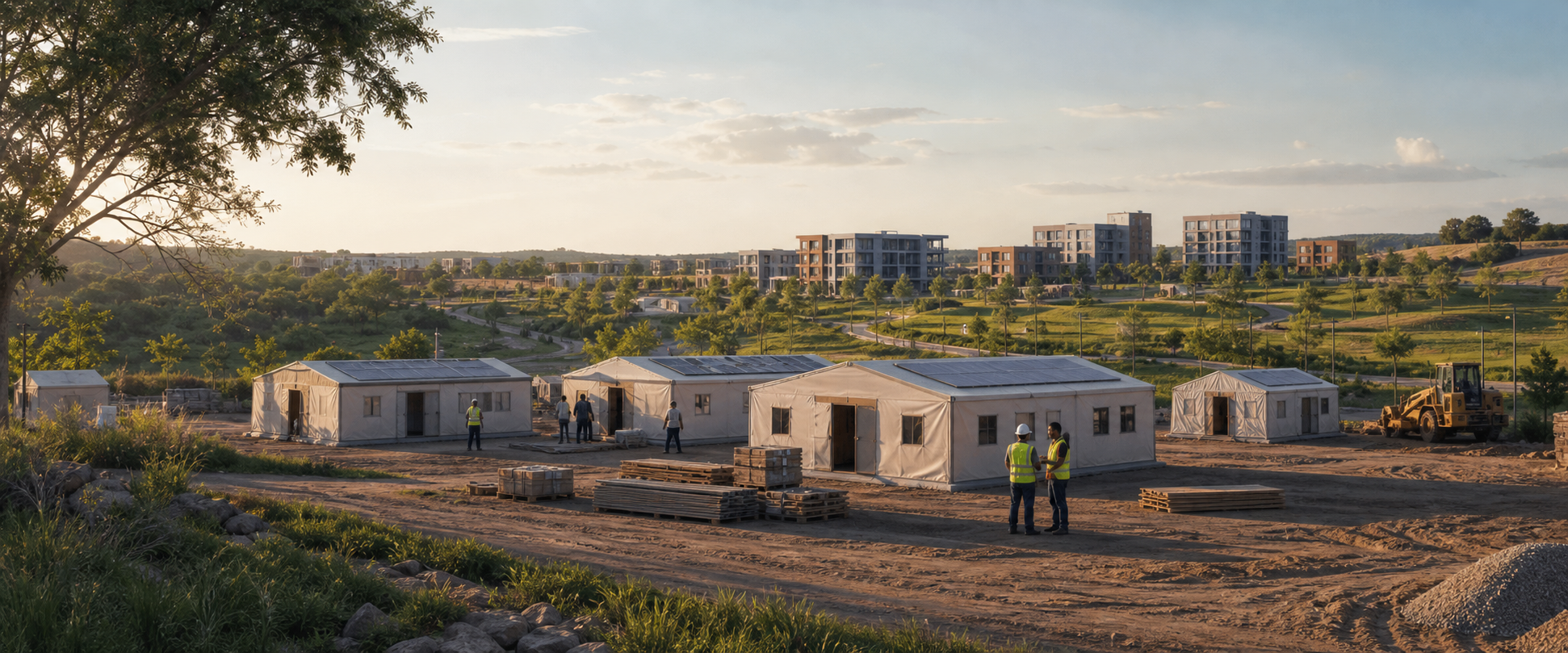 Park City team engages international suppliers on sustainable modular shelter systems for early-phase deployment