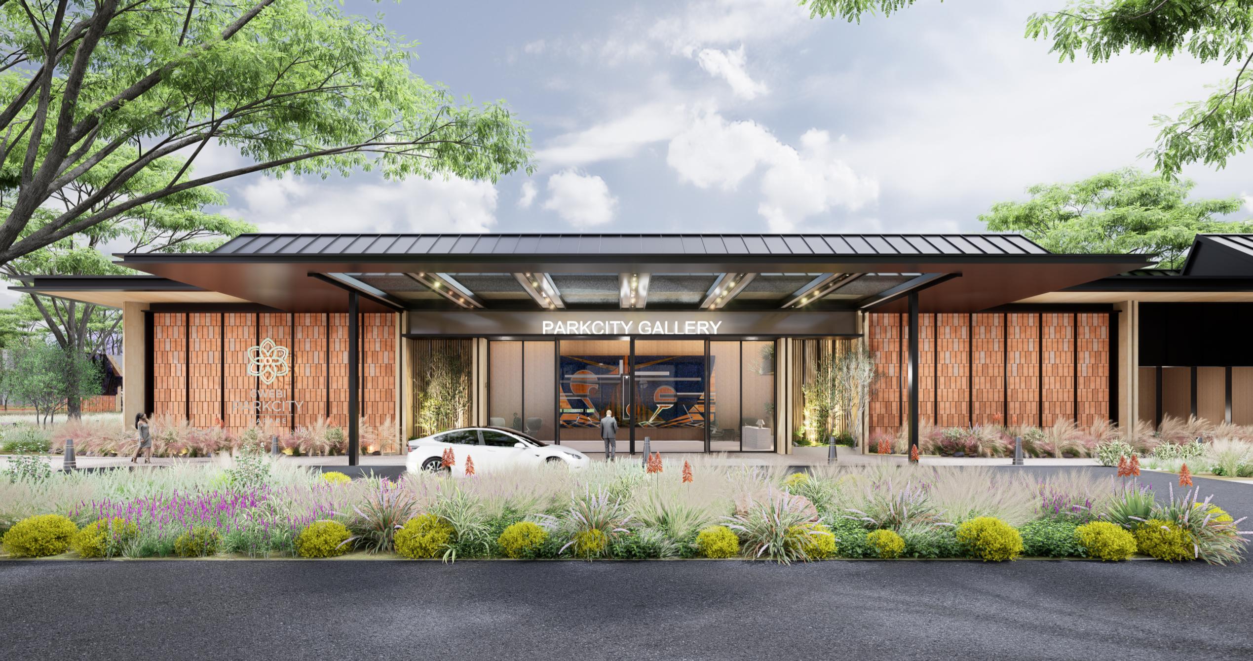 The Mills main entrance elevation